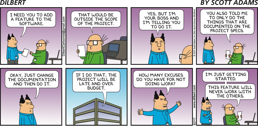 Dilbert Cartoon